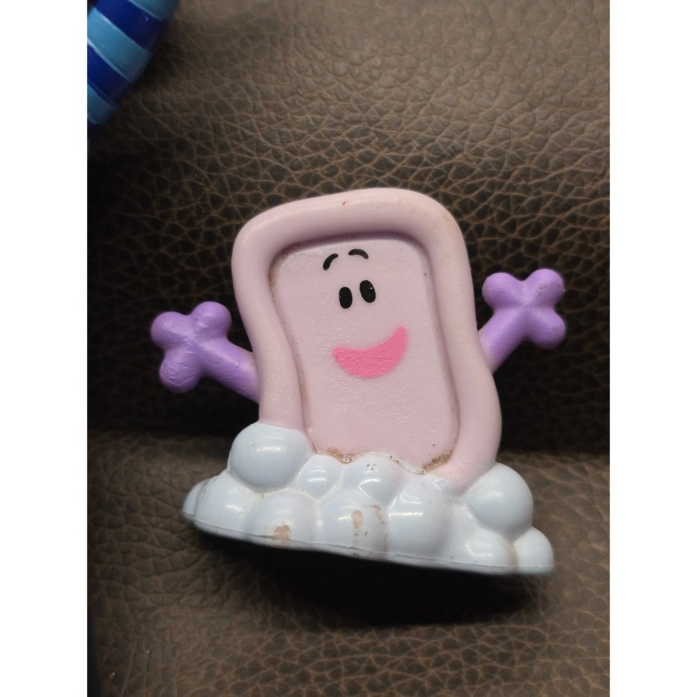 Blues Clues and You Figure Set Josh Blue Slippery Soap Shovel 4 Piece Lot - Picture 3 of 7